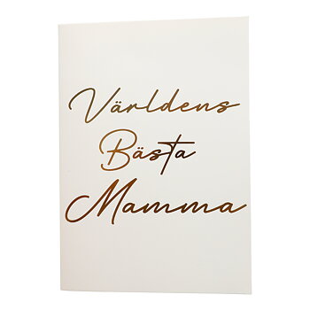 Kort Världens bästa Mamma