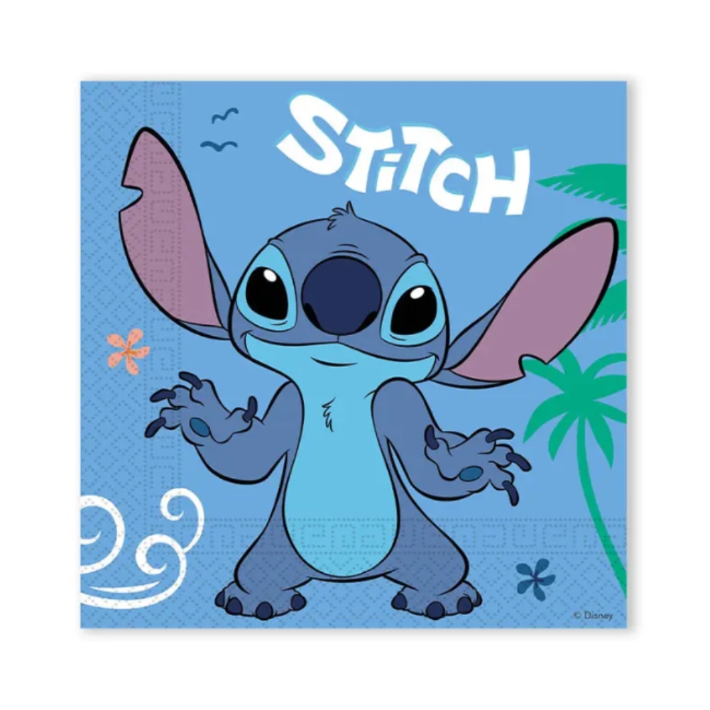 Servetter Stitch och Angel