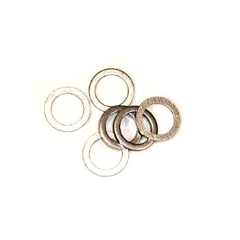 G7598 Aluminum Unterlegscheibe Schraube Motor, Gilera Touring NOS
