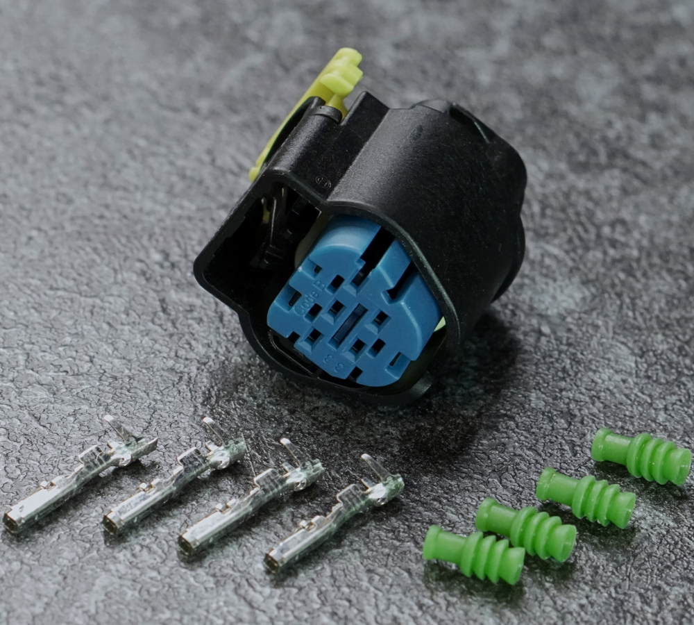Connector 5-pin socket Bosch pressure/temp sensor