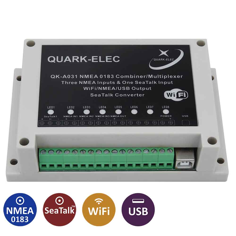 Quark-Elec  QK-A031 NMEA 0183 Multiplexer med Seatalk konverter - 2