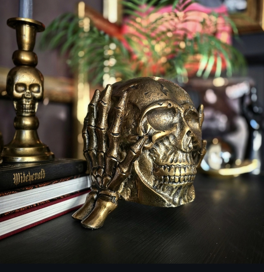 Dekoration - Worried Skull - 2