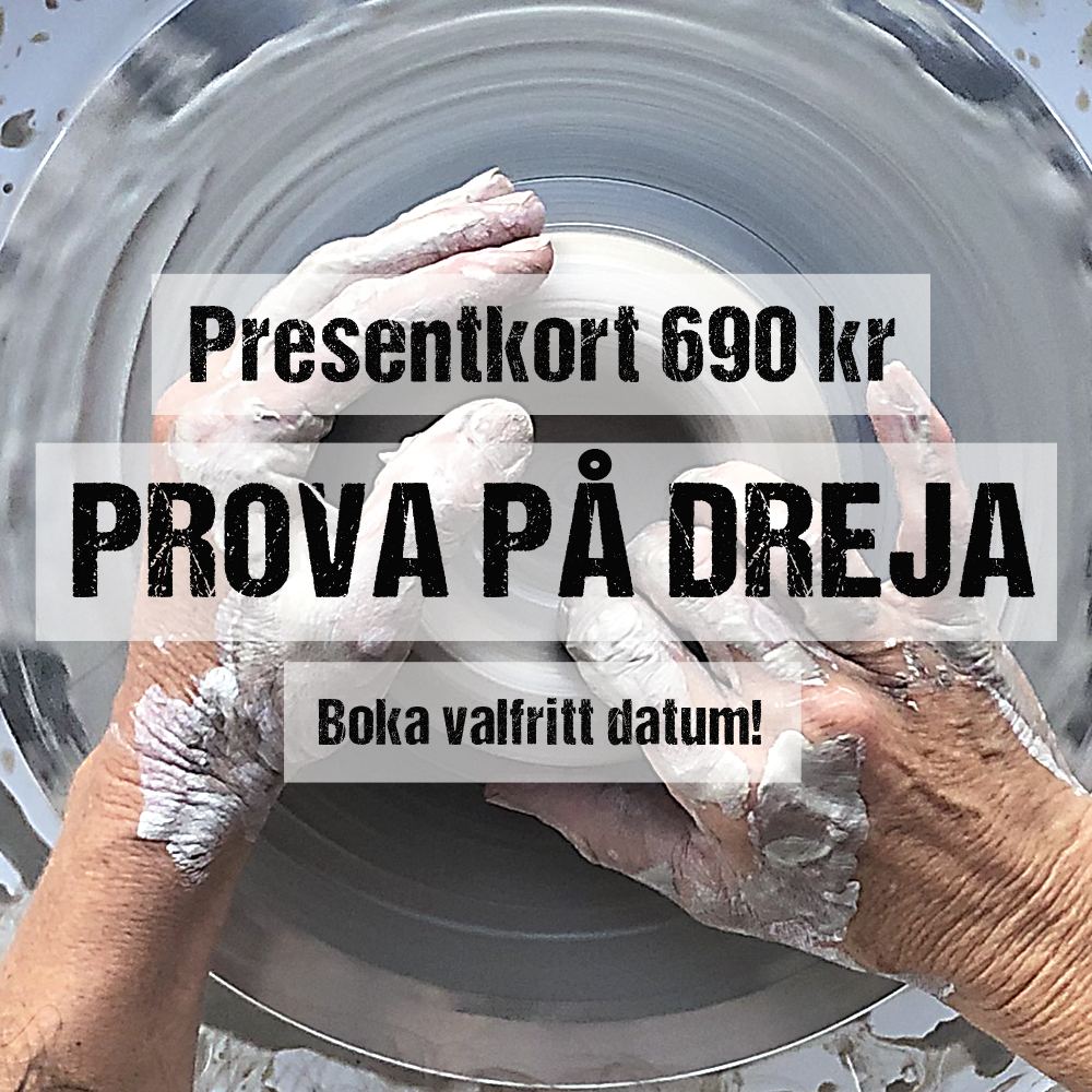 Presentkort - Prova På Keramik