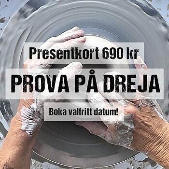 Presentkort - Prova På Keramik