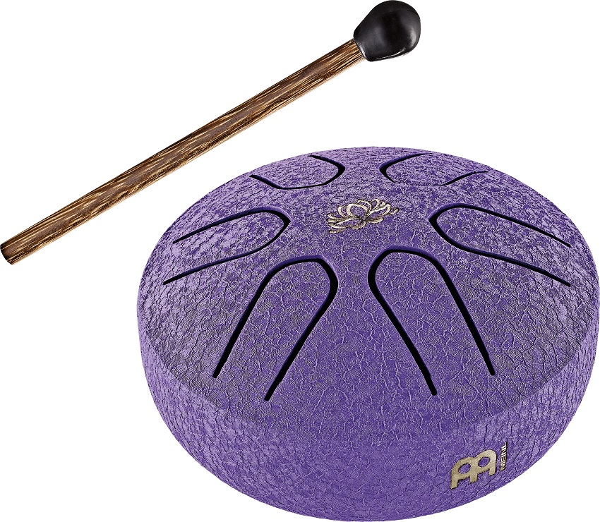 MEINL Sonic Energy Pocket Steel Tongue Drum lila, A Major, OM