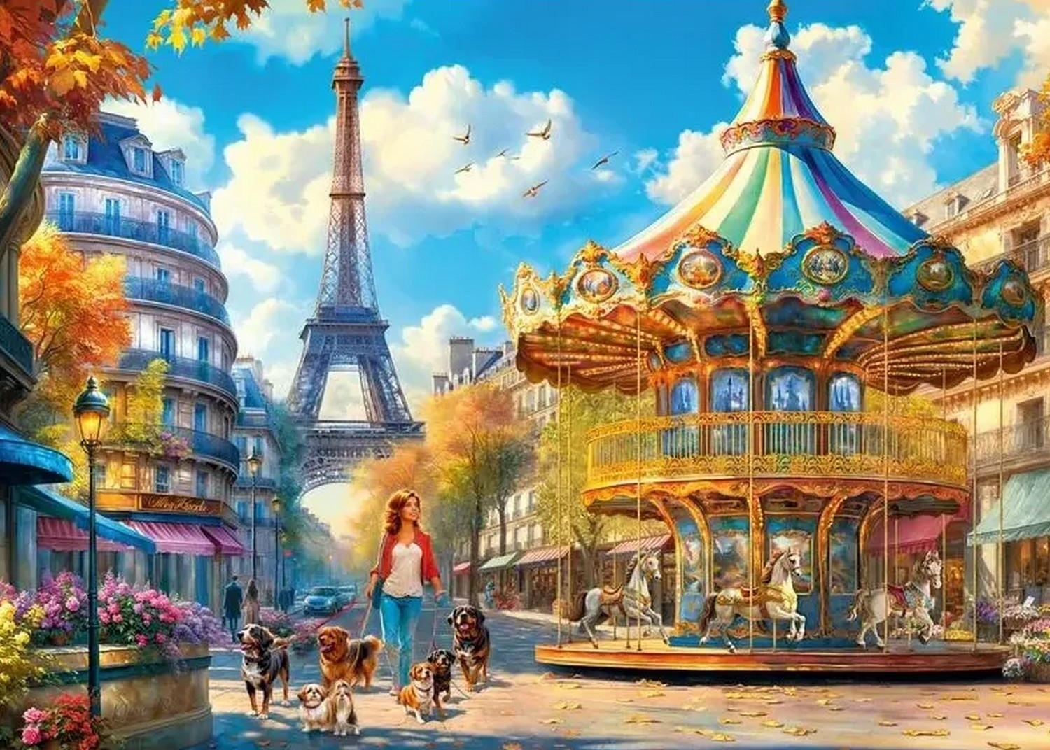 Paris Day Out, 500 Bitar CherryPazzi