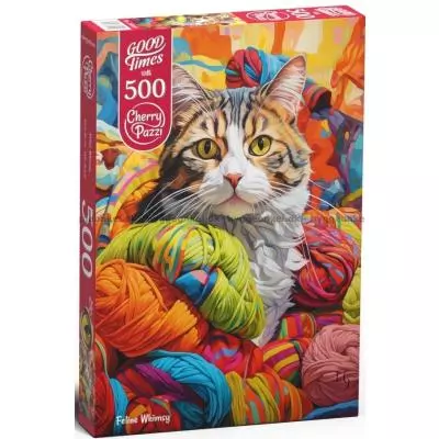 Feline Whimsy, 500 Bitar CherryPazzi - 2