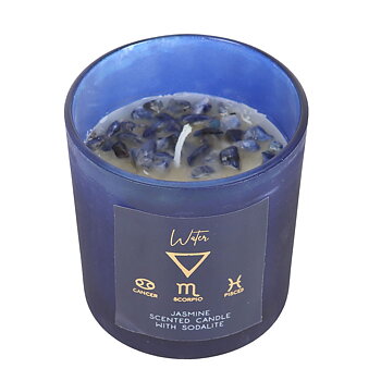 Vatten element Jasmin Kristall Chip Doft Ljus