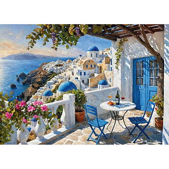 Santorini Blues, 1000 Bitar CherryPazzi