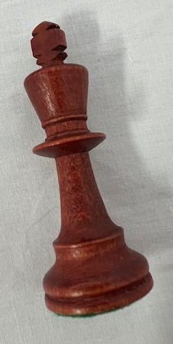 Schackpjäser Hamburg Mahogny Staunton no. 5 - 2