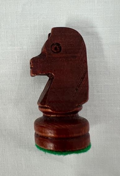 Schackpjäser Hamburg Mahogny Staunton no. 5 - 6