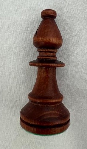 Schackpjäser Hamburg Mahogny Staunton no. 5 - 5
