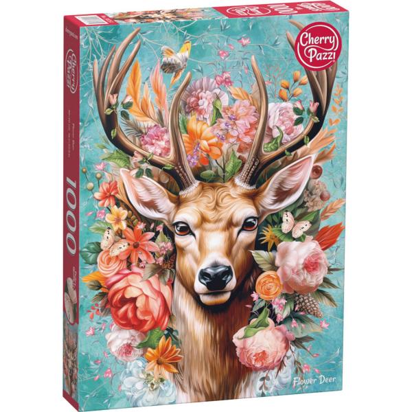 Flower Deer, 1000 Bitar CherryPazzi - 2