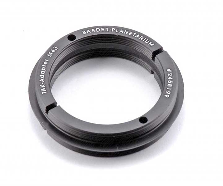 BAADER ADAPTER M43x0,75 TILL T2