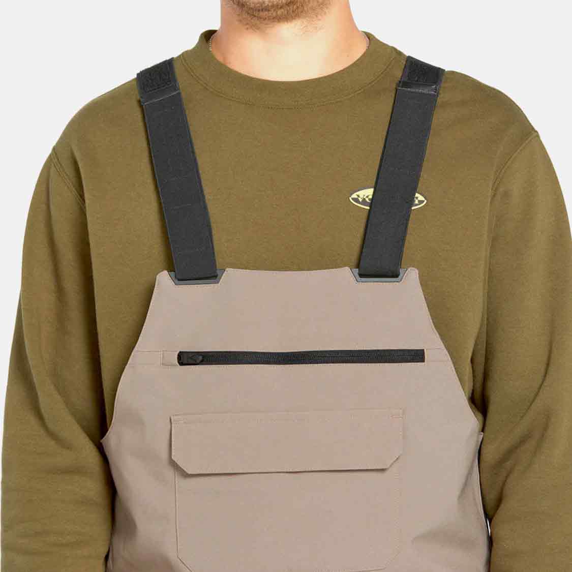 Volcom - Roan Bib Overall Chestnut Brown - 3