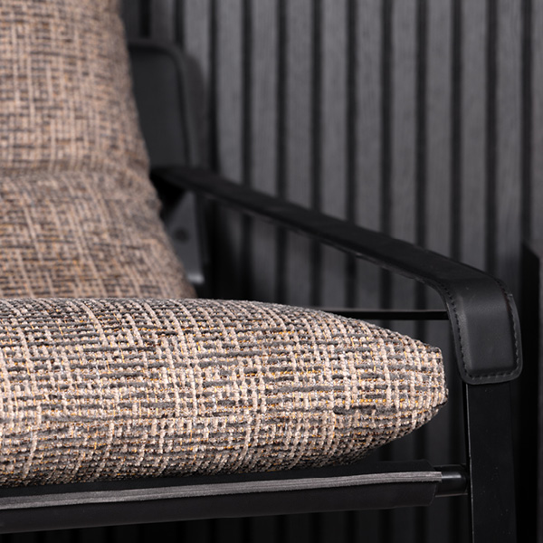 Lounge armchair Hillsdale Chanel Taupe - 2