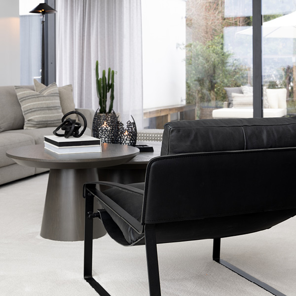 Lounge armchair Hillsdale Titanic Anthracite - 3