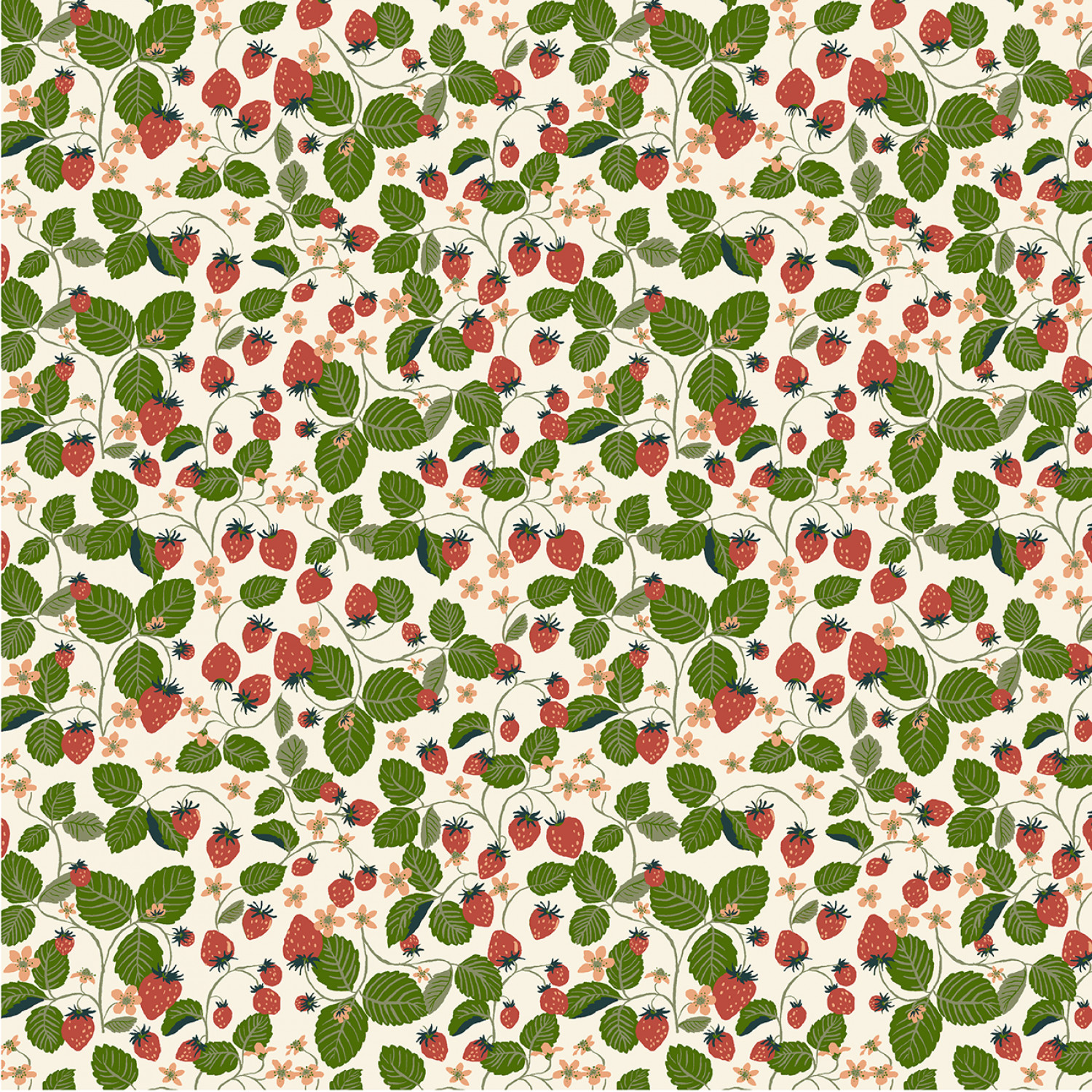 Under the Canopy -  Ivory Strawberry Fields 