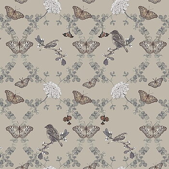 Nature's Whisper - Birds, Butterflies and Flowers