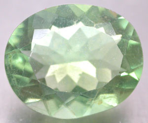 Piedra preciosa de fluorita verde esmeralda grande y lujosa de 6,88 quilates - 3