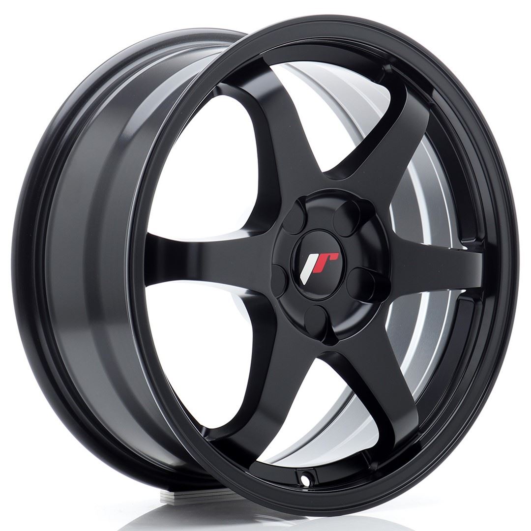JR Wheels JR3 17x7 ET20-42 Oborrad Matt Black