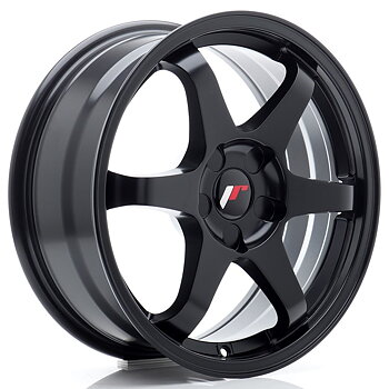 JR Wheels JR3 17x7 ET20-42 Oborrad Matt Black