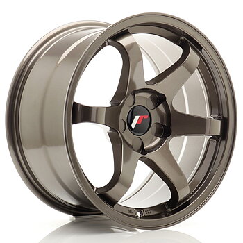 JR Wheels JR3 17x9 ET20-35 Oborrad Bronze