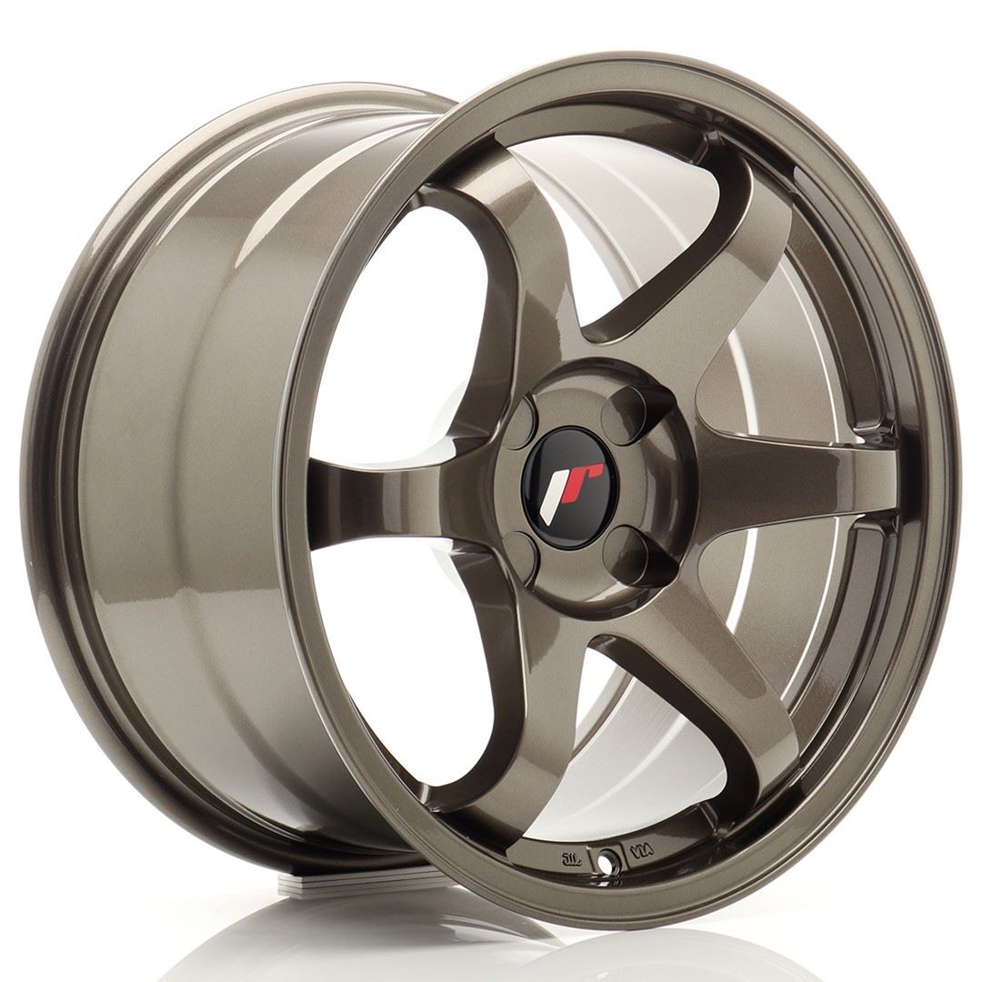 JR Wheels JR3 17x9 ET20-35 Oborrad Bronze