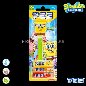 PEZ Dispenser NERDY SpongeBob + Candy - SpongeBob SquarePants - PE34