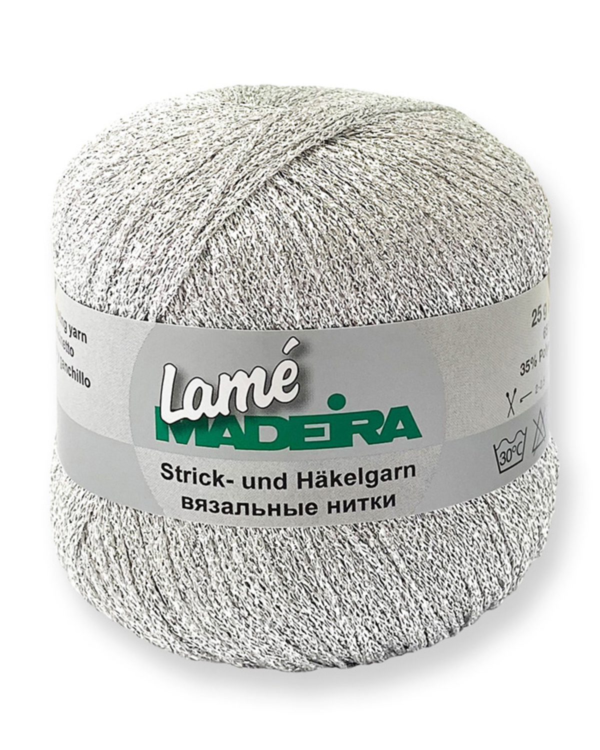 Madeira Lamé, Silver 442 | Permin