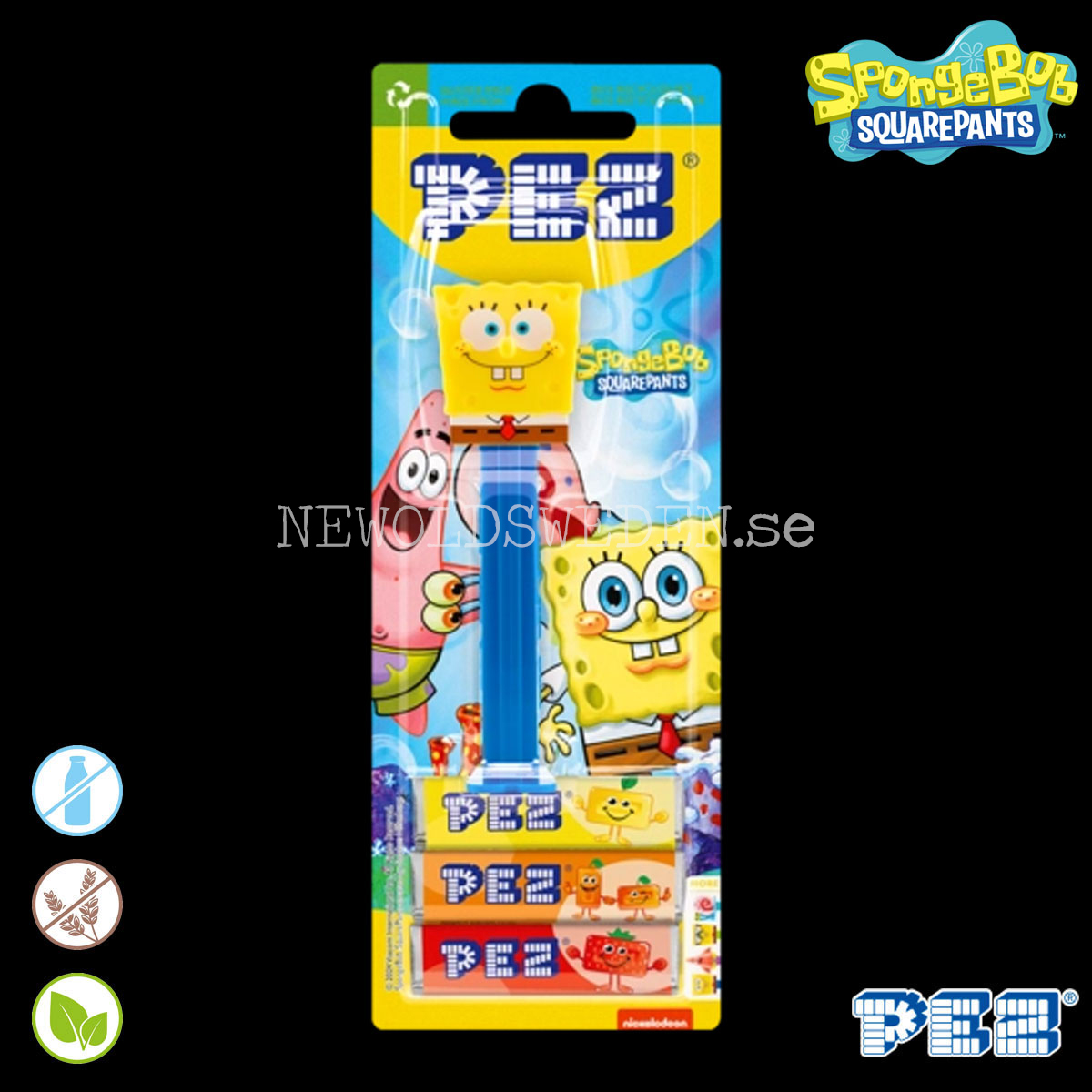 PEZ Dispenser SMILING SpongeBob + Candy - SpongeBob SquarePants - PE34 - 2