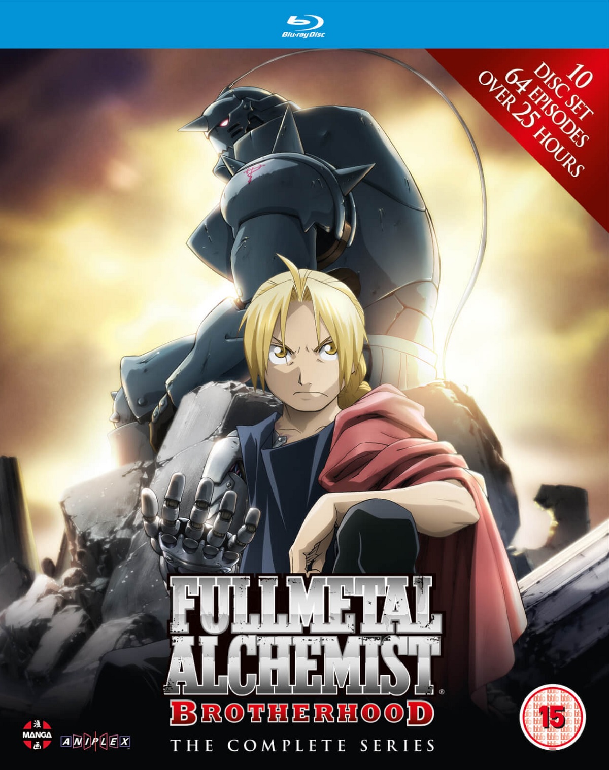 Fullmetal Alchemist Brotherhood: The Complete Series (ej svensk text) (Blu-ray)