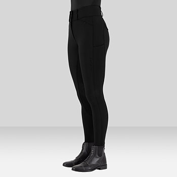 Euro-Star Ridbyxa Aurelia Thermo  FullGrip Svarta