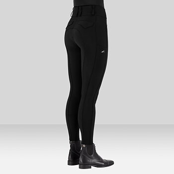 Euro-Star Ridbyxa Aurelia Thermo  FullGrip Svarta
