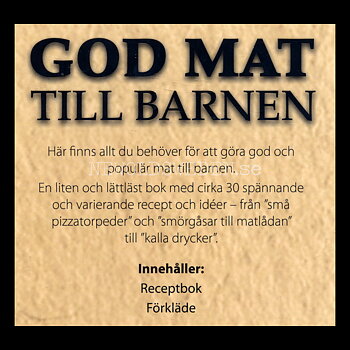 GOD MAT TILL BARNEN - BOX - H10