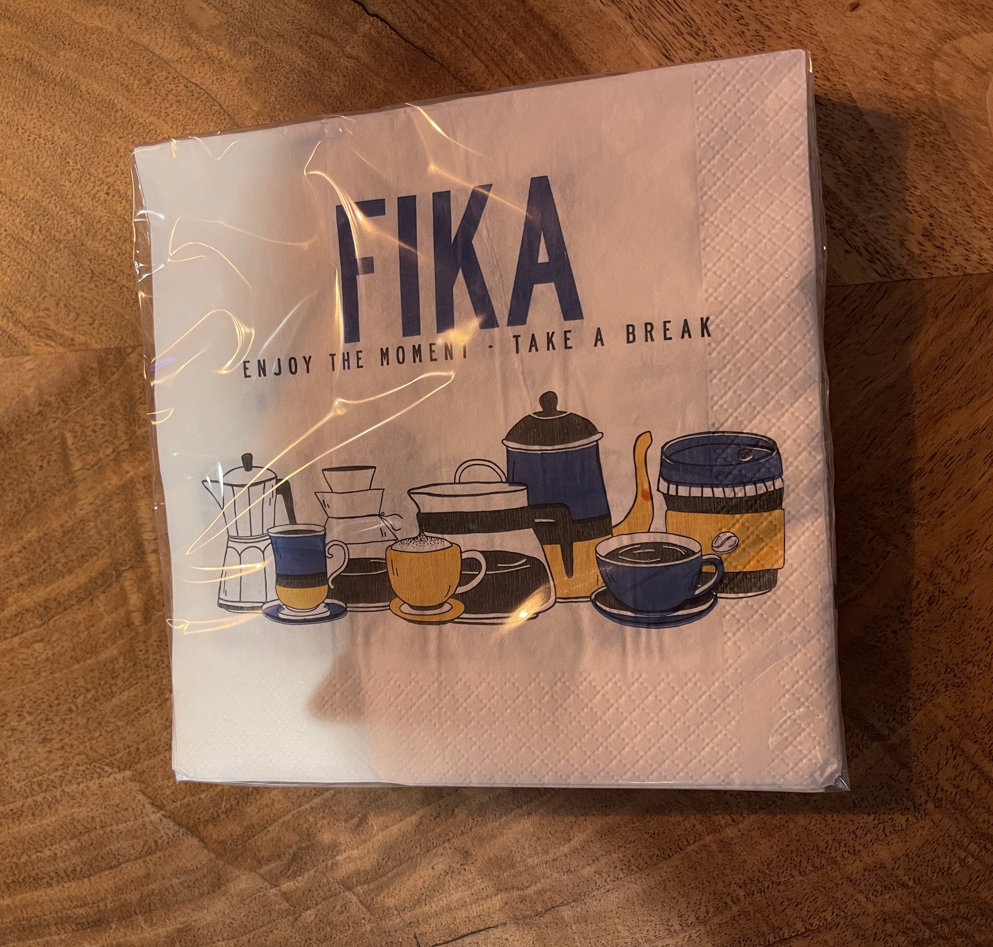 FIKA retro servett