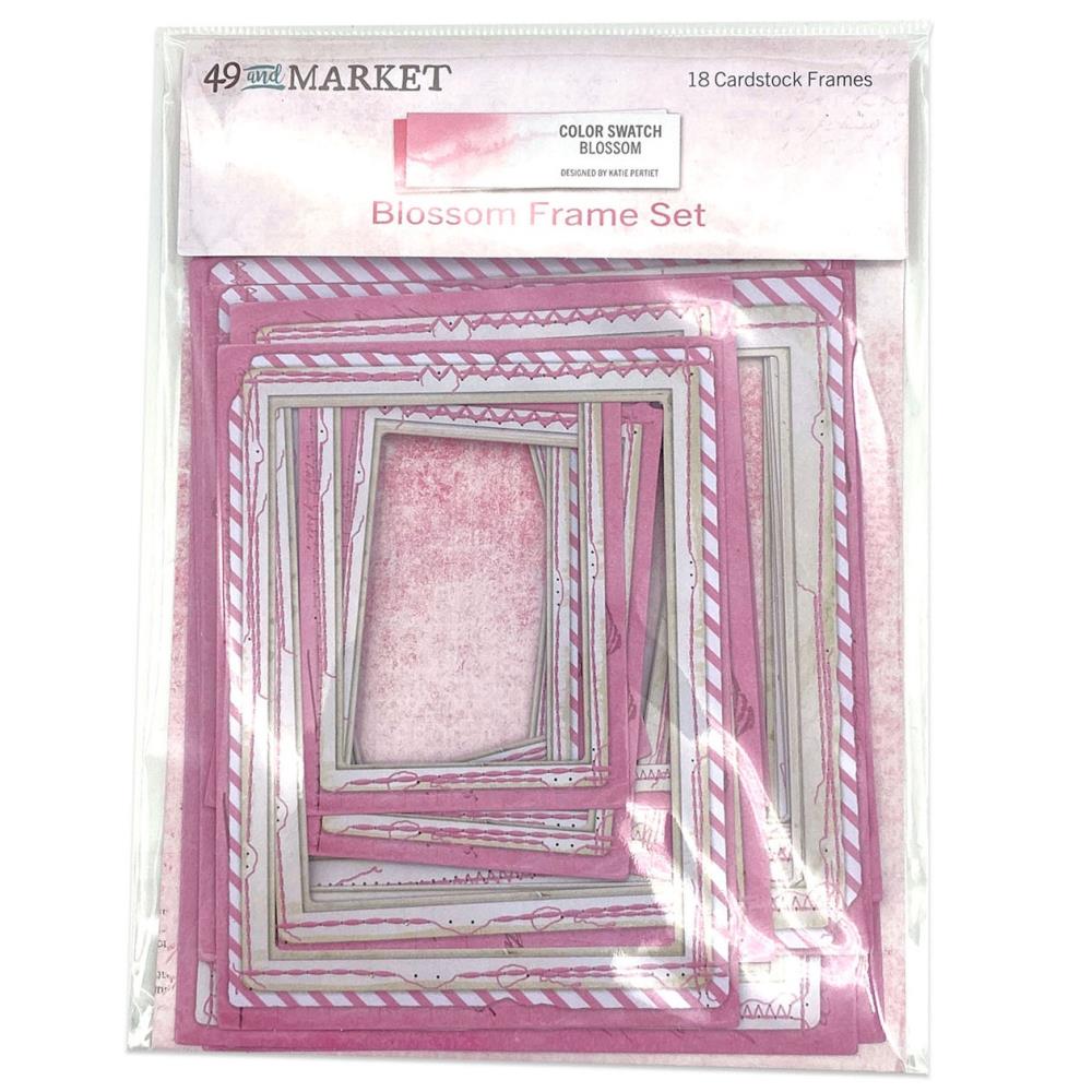 49 And Market - Color Swatch: Blossom Frame Set 