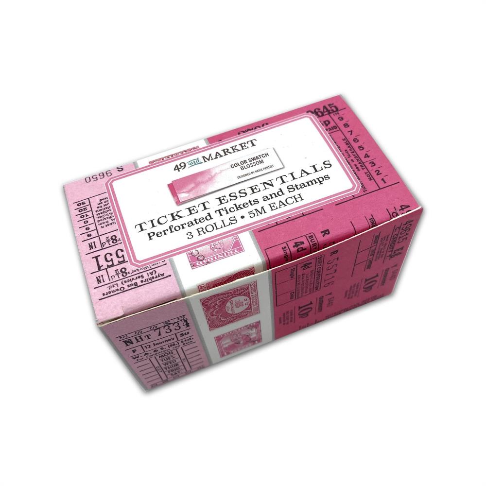 49 And Market - Color Swatch: Blossom Ticket Essentials - 3 Rolls