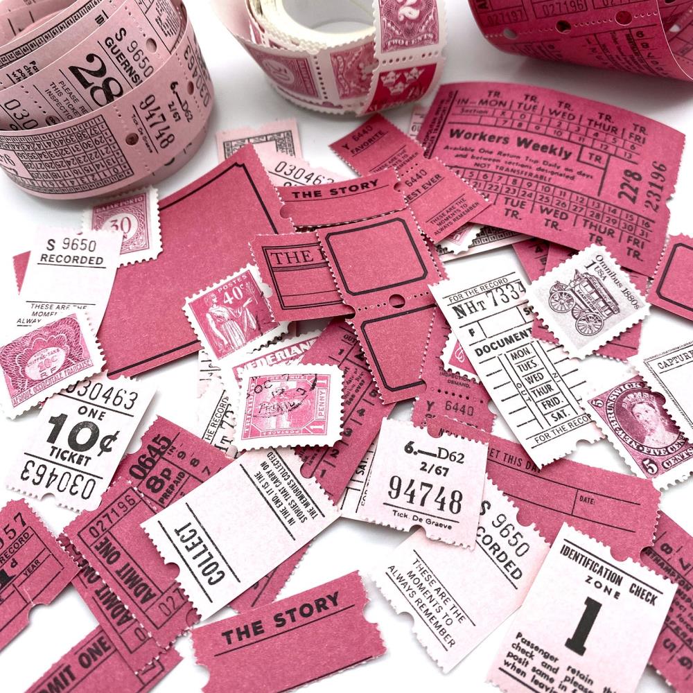 49 And Market - Color Swatch: Blossom Ticket Essentials - 3 Rolls - 2