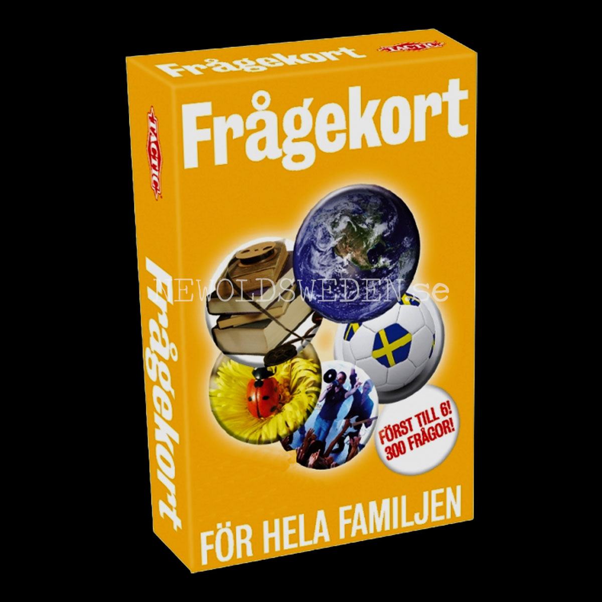 FÖR HELA FAMILJEN Frågekort i Kortspelsask - TACTIC