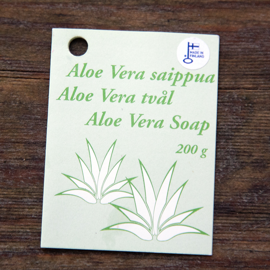 Aloe vera tvål, Vasa tvål