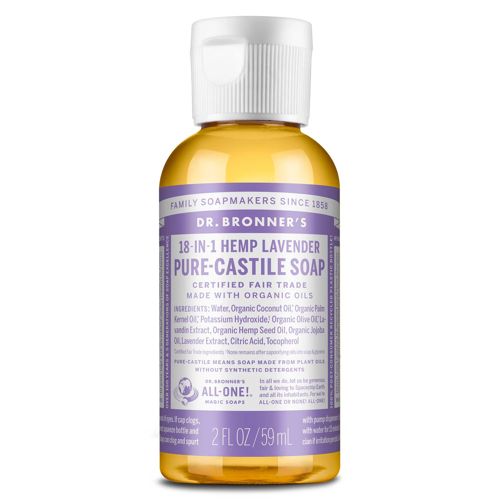 Dr. Bronners flytande "Magic Soap" 60 ml - 3