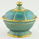 Josef Ekberg (1920s) Jar with Green Luster Glaze 17 cm