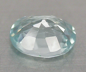 Impresionante circonita azul suelta natural de corte ovalado calibrado de 0,52 ct de 5 x 4 mm - 2