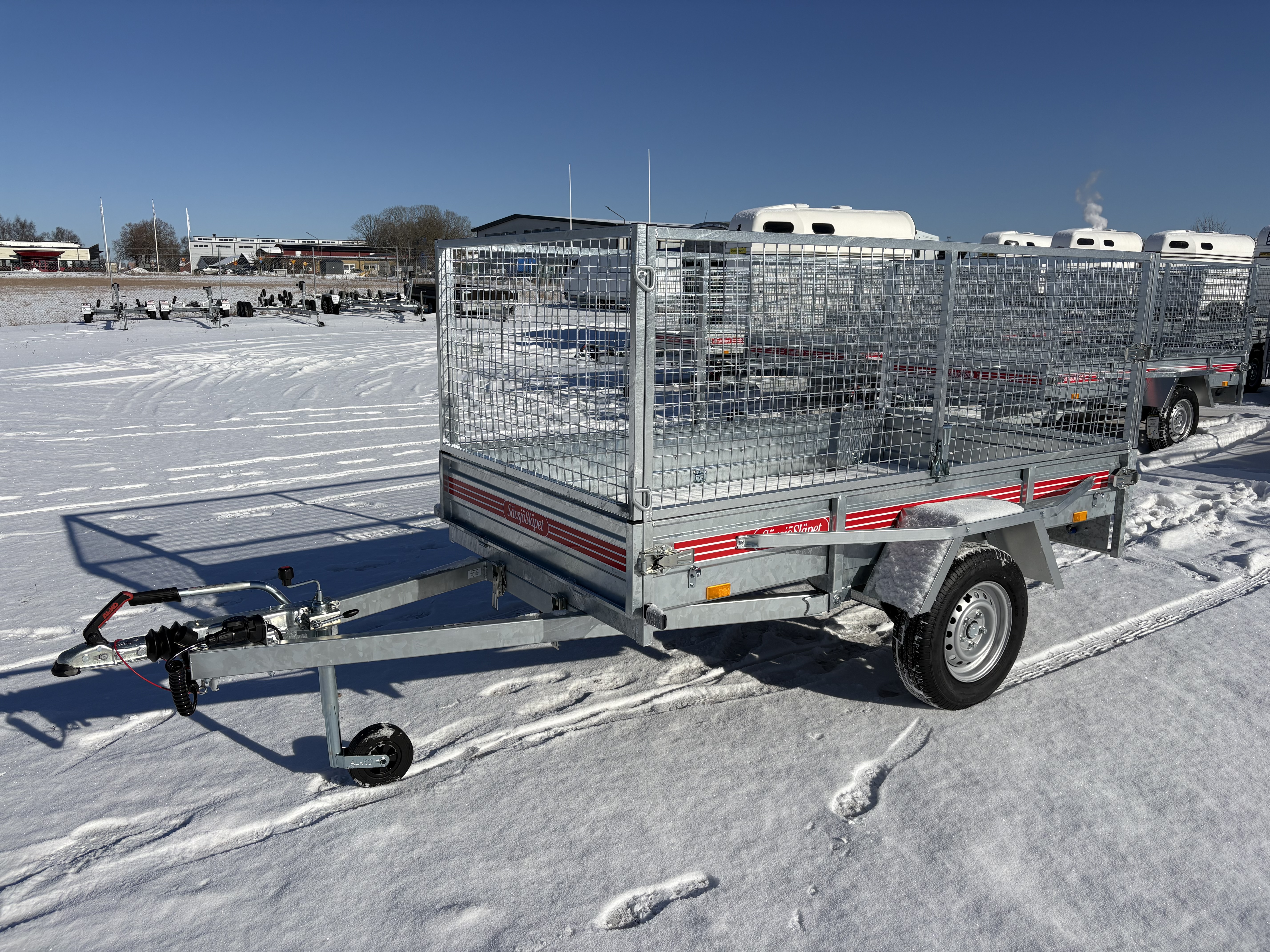 SLÄPVAGN :::  250 x 130 cm -750 kg - Sävsjö  ::: FTB 2500 :::   TGT79C - 2
