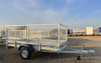 SLÄPVAGN :::  FTO 2500 250 x 130 cm -750 kg - OBROMSAD ::: Sävsjö GALLERSLÄP ::: FTO 2500 ::: JBY52G
