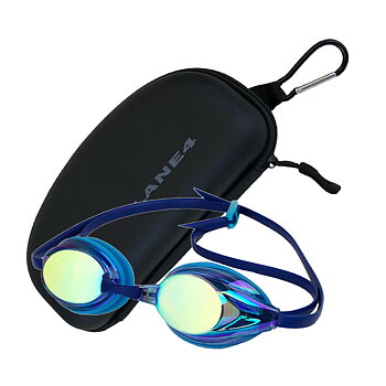 Swimgoggles Racer Talesha Blue Mirror- Lane 4