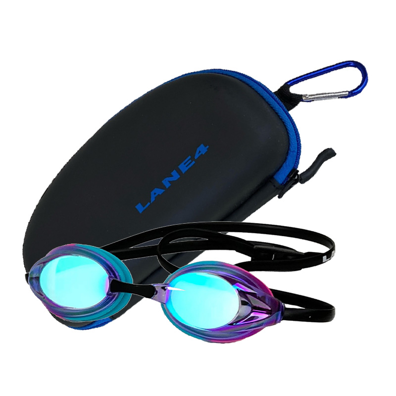 Swimgoggles Racer Talesha Blue Mirror- Lane 4