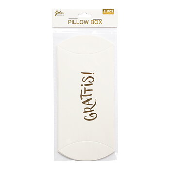 Pillow Box Grattis 2-p