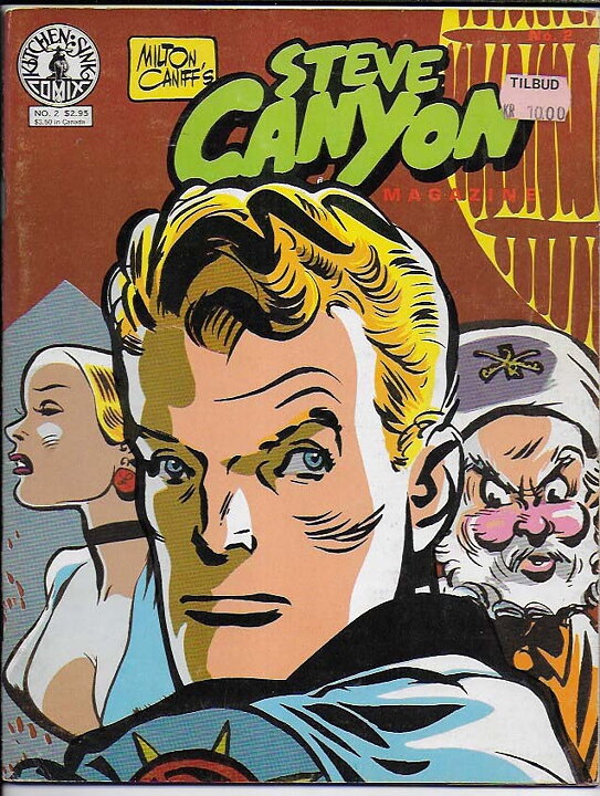 Milton Caniff's Steve Canyon Magazine # 2 VG Prislapp